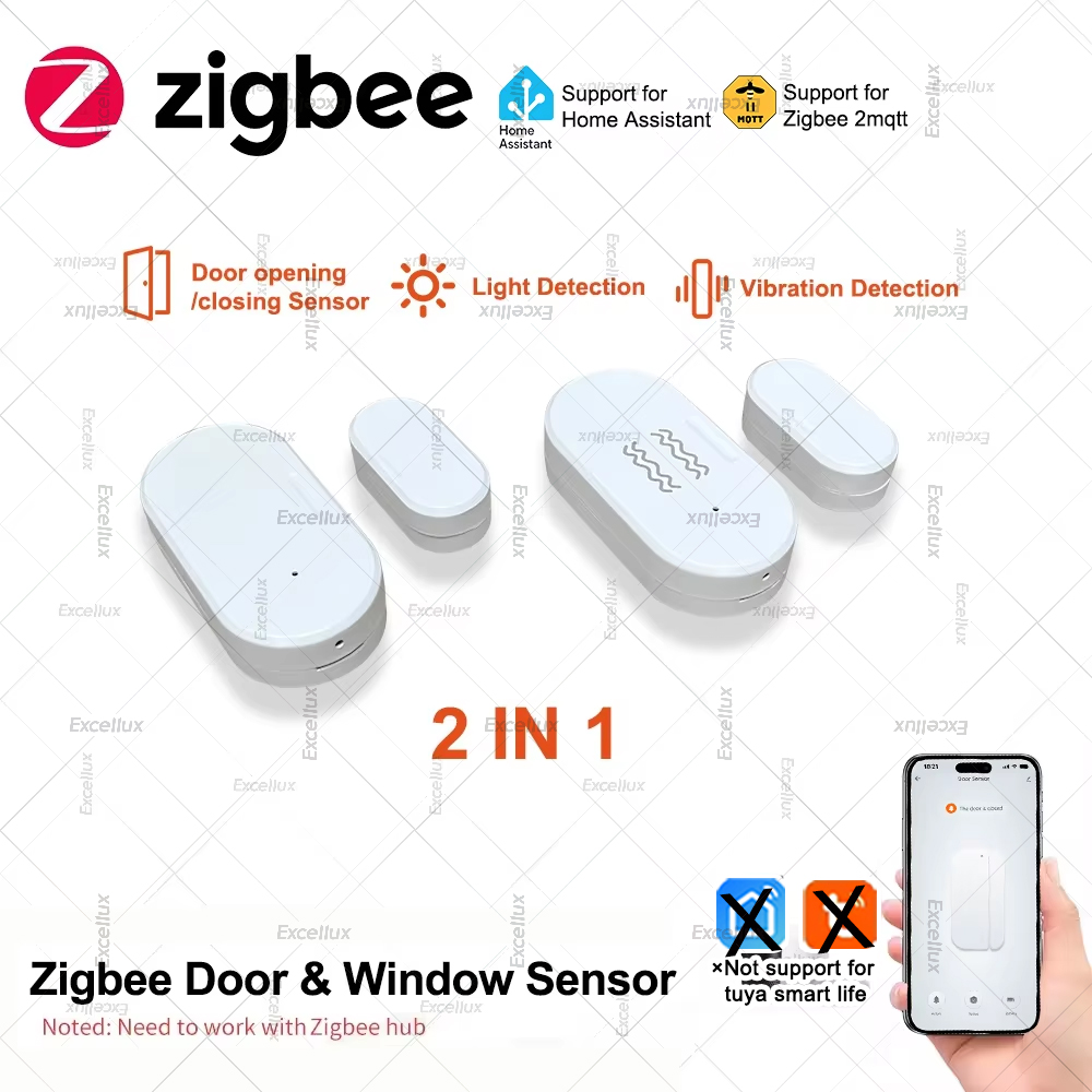 Home Security For Doors - زيجبي 3.0 مستشعر نافذة الباب مع
