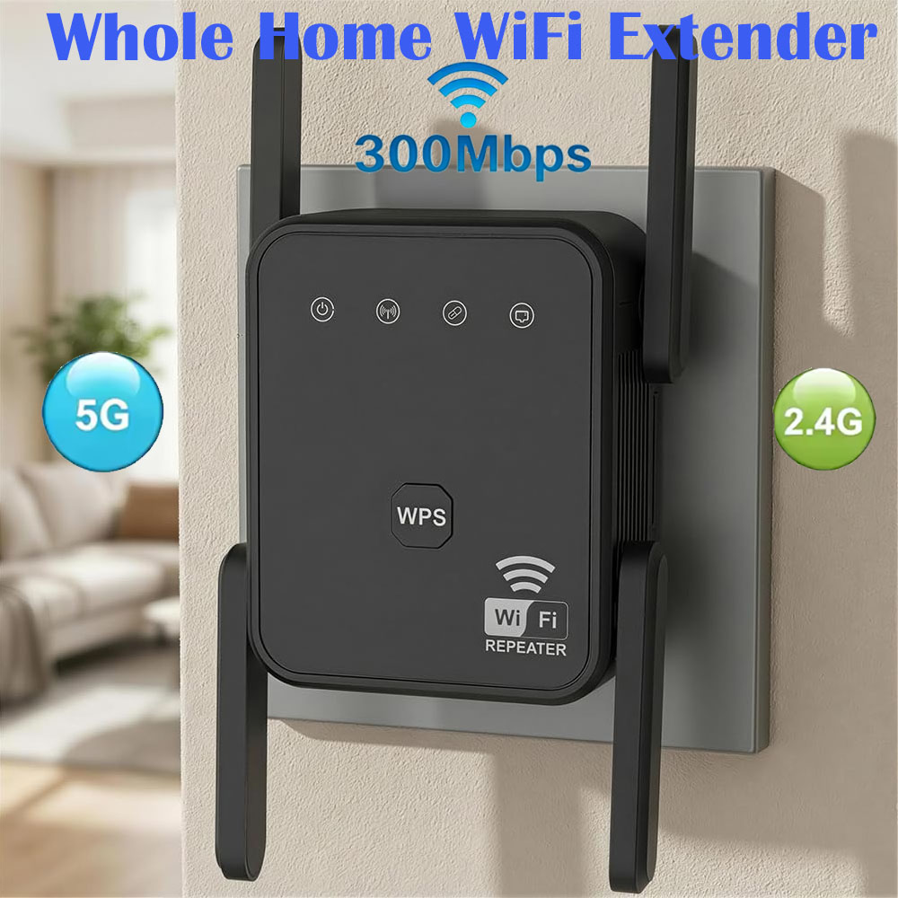 Home Security Bundle - جهاز تقوية إشارة واي فاي جديد