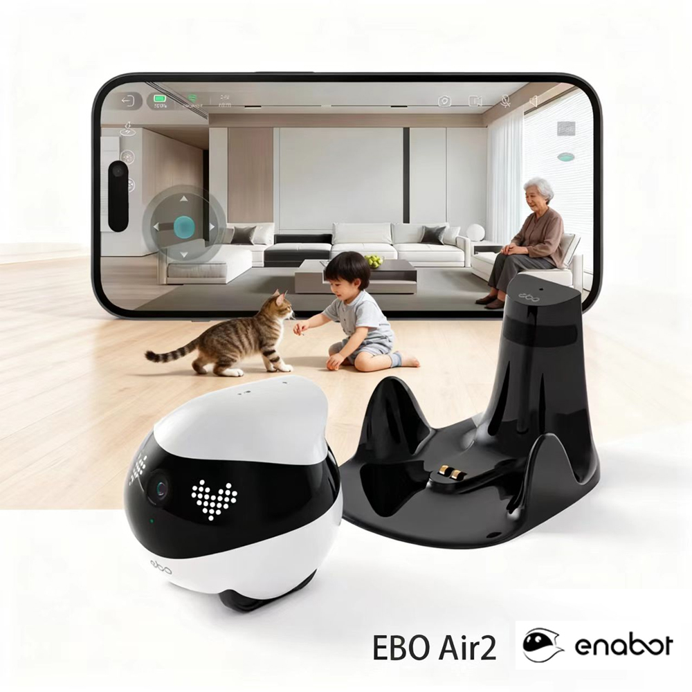 Home Security Robot - Enabot EBO AIR 2 رفيق روبوت