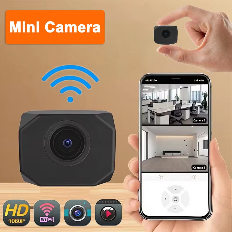 Home Security Indoor Cameras - كاميرا أمان WiFi بدقة 4K للمنزل،