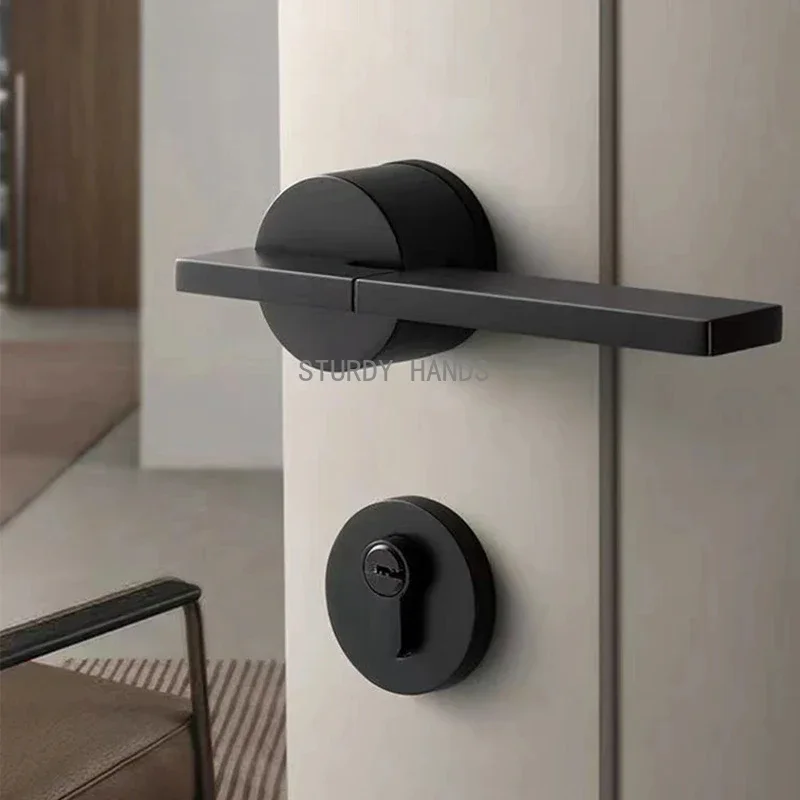 Home Security For Doors - قفل مقبض باب داخلي من سبائك
