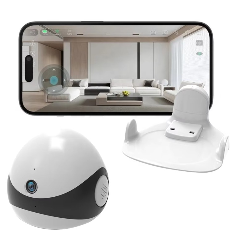 Home Security Robot - كاميرا روبوت لاسلكية عالية الدقة 2K