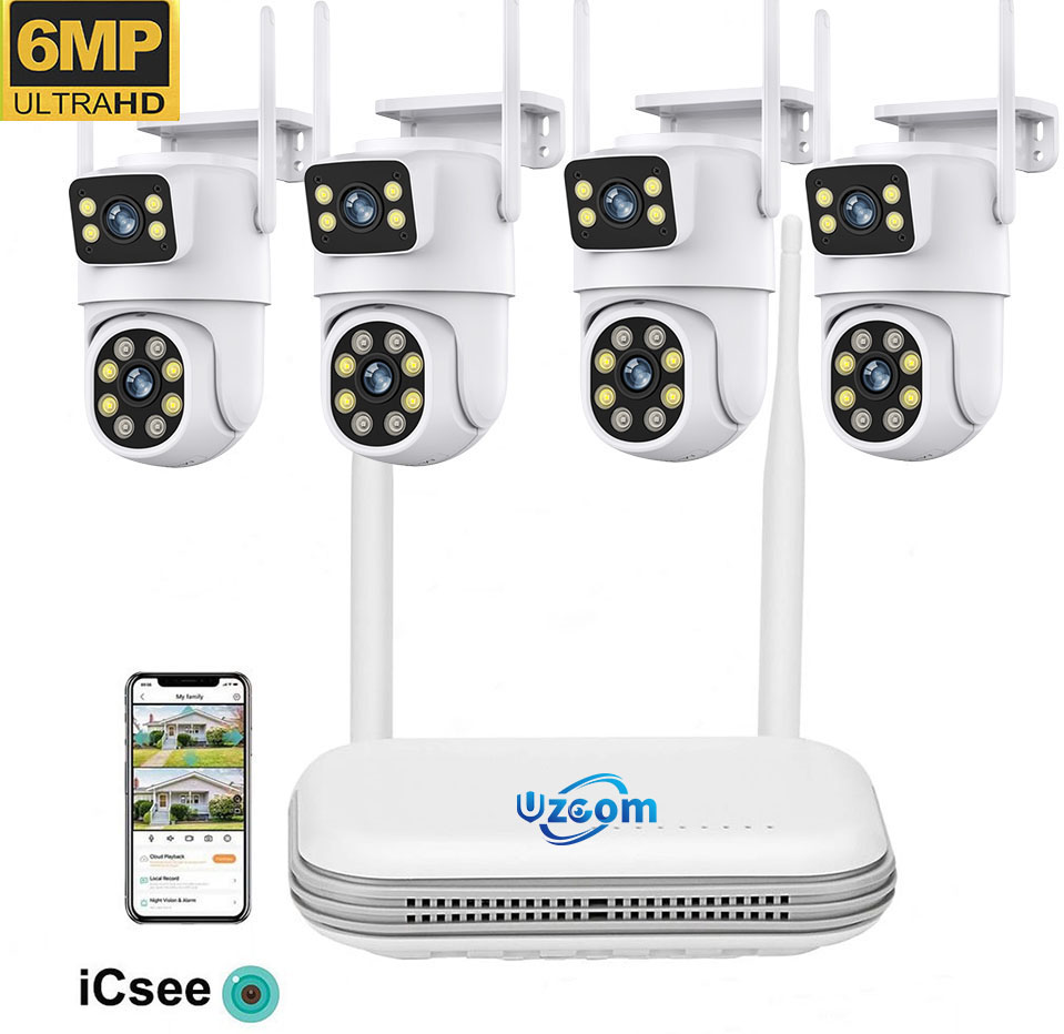 Home Security Video Systems - نظام مراقبة فيديو لاسلكي منزلي مع