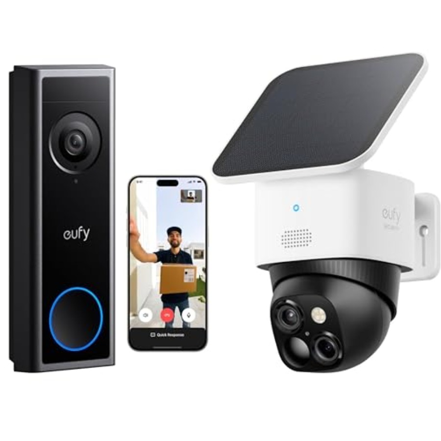 Home Security Bundle - مجموعة جرس باب فيديو للأمن المنزلي: