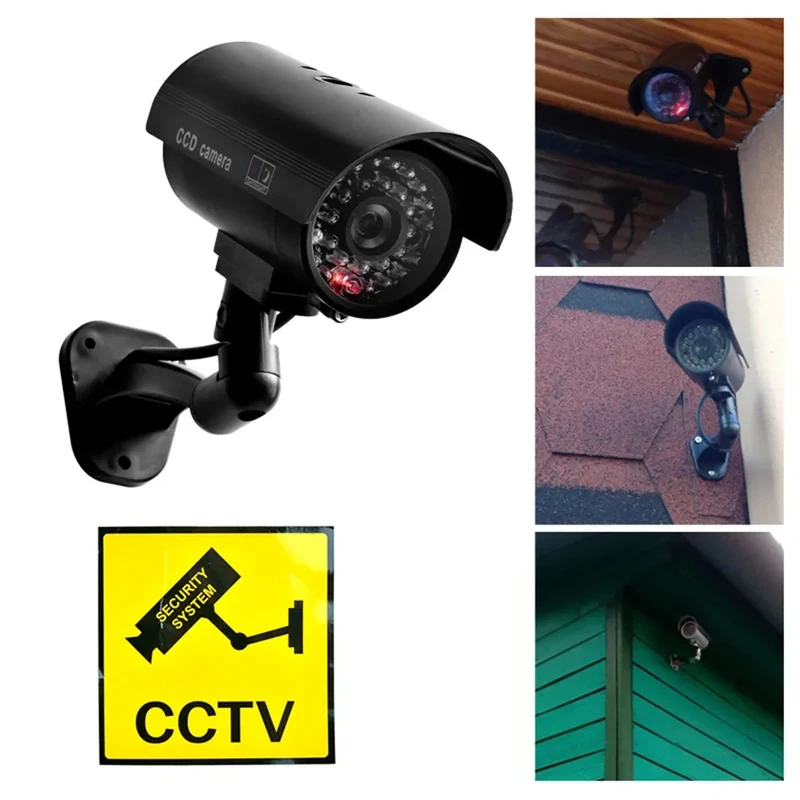 Home Security Group - كاميرا وهمية على شكل رصاصة مع