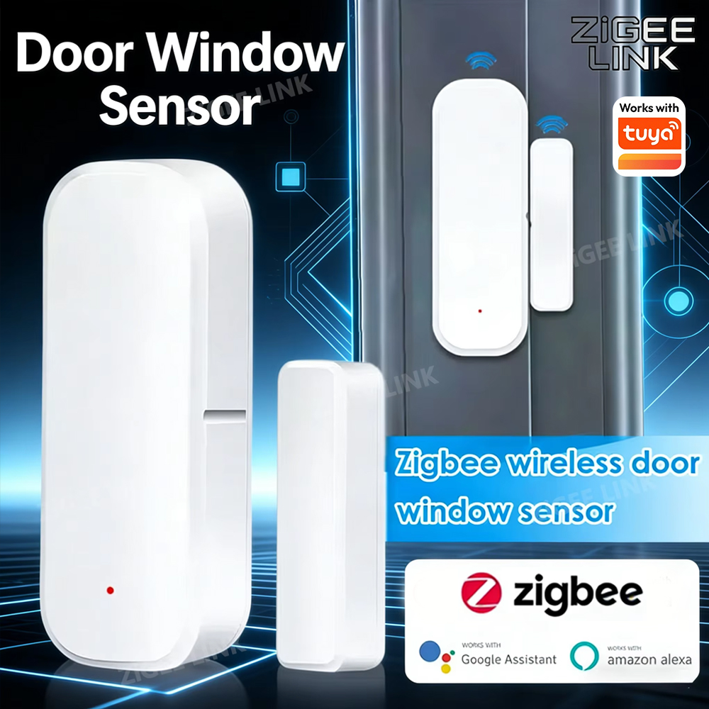 Window Alarm Sensor - مستشعر لاسلكي للأبواب والنوافذ من ZigBee،