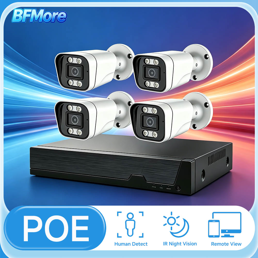 Home Security Video Systems - نظام أمان BFMore بدقة 8 ميجابكسل
