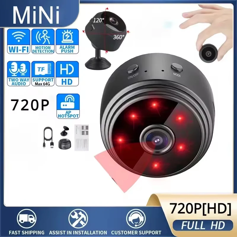Home Security Recorder - كاميرا واي فاي لاسلكية A9 صغيرة
