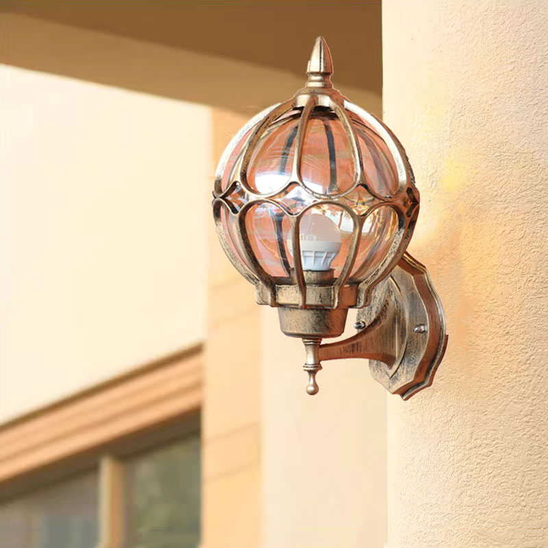 Home Security Yard Sign - الرجعية الأوروبية في الهواء الطلق الجدار
