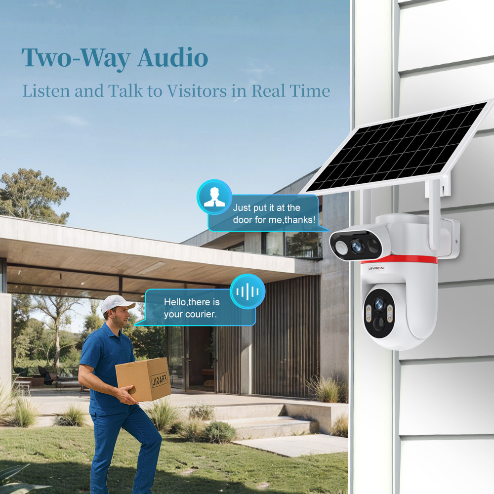 Home Security Zones - كاميرات أمنية تعمل بالطاقة الشمسية من
