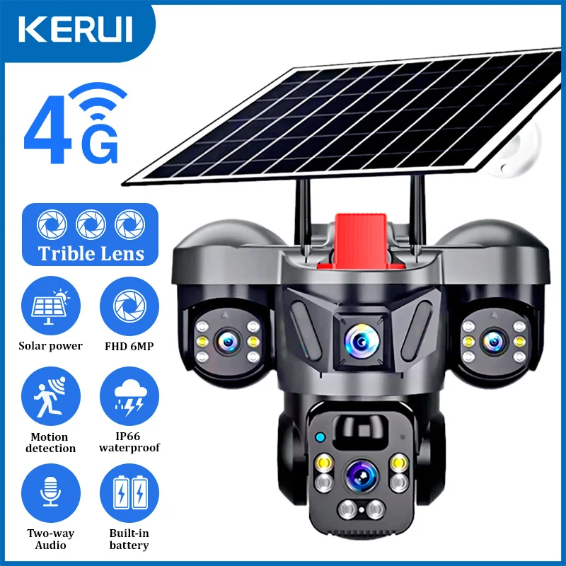 Home Security Recorder - KERUI V380 Pro في الهواء الطلق