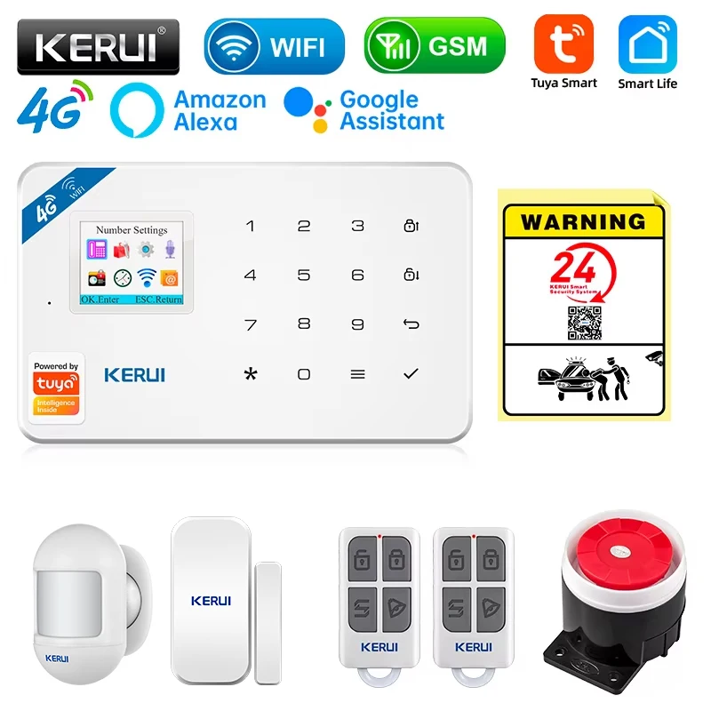 Home Security Diy - KERUI نظام إنذار أمان عدة W184