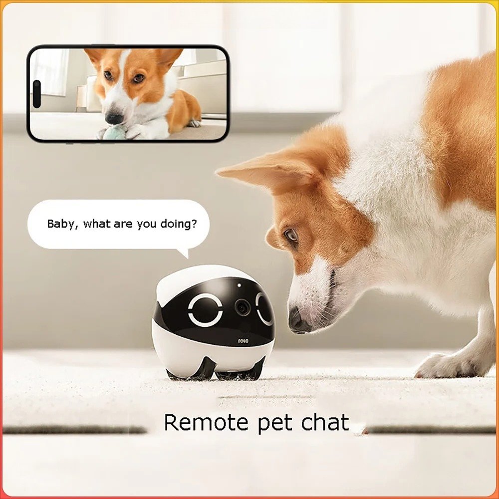 Home Security Robot - روبوت رفيق صغير للأمن المنزلي بتصميم
