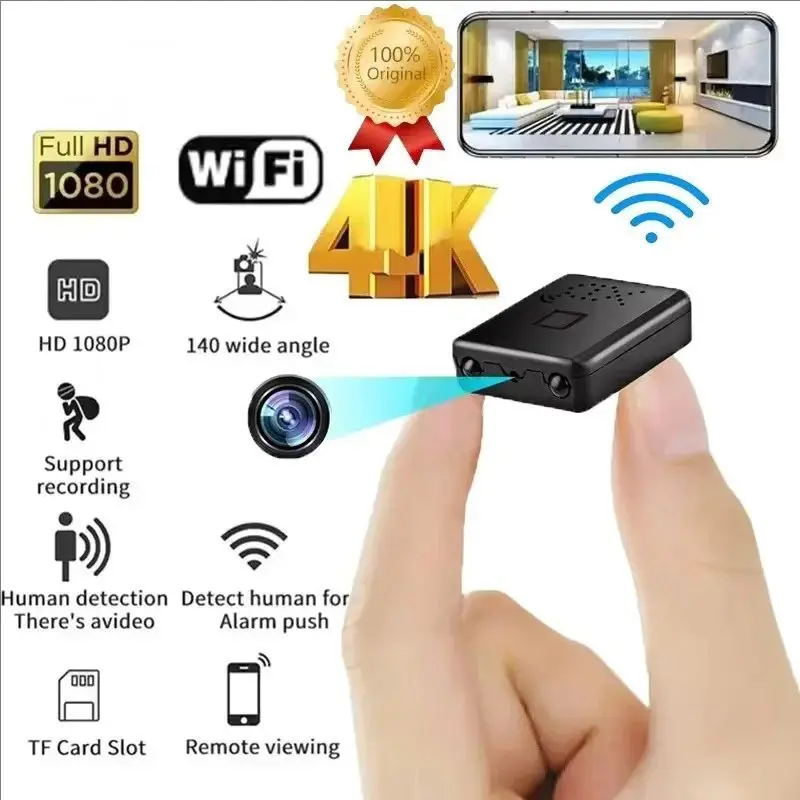 Home Security Recorder - كاميرا XD المصغرة بدقة 4K كاملة