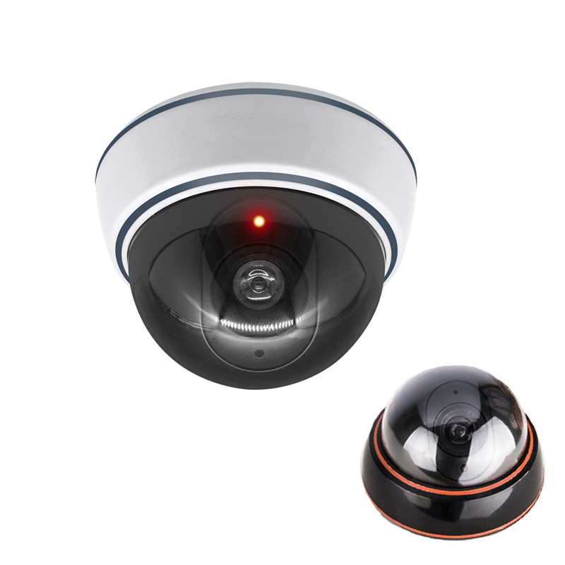 Home Security Group - الإبداعية أسود/أبيض وهمية كاميرا بشكل قبة