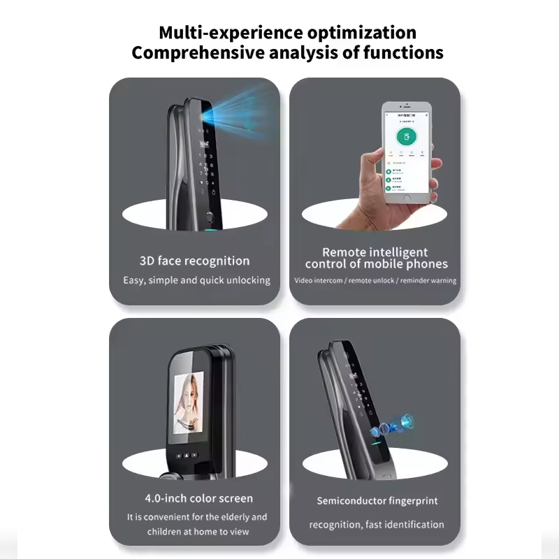 قفل باب ذكي HX5 مع التعرف على  - مراجعة Home Security For Doors وسعره