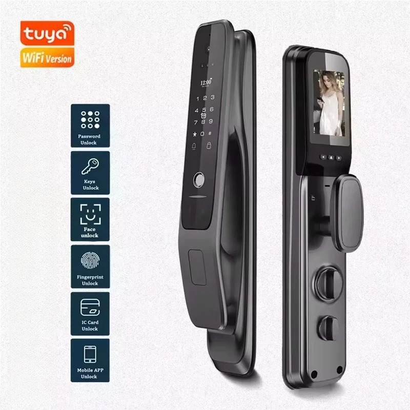 قفل باب ذكي HX5 مع التعرف على  - مراجعة Home Security For Doors وسعره