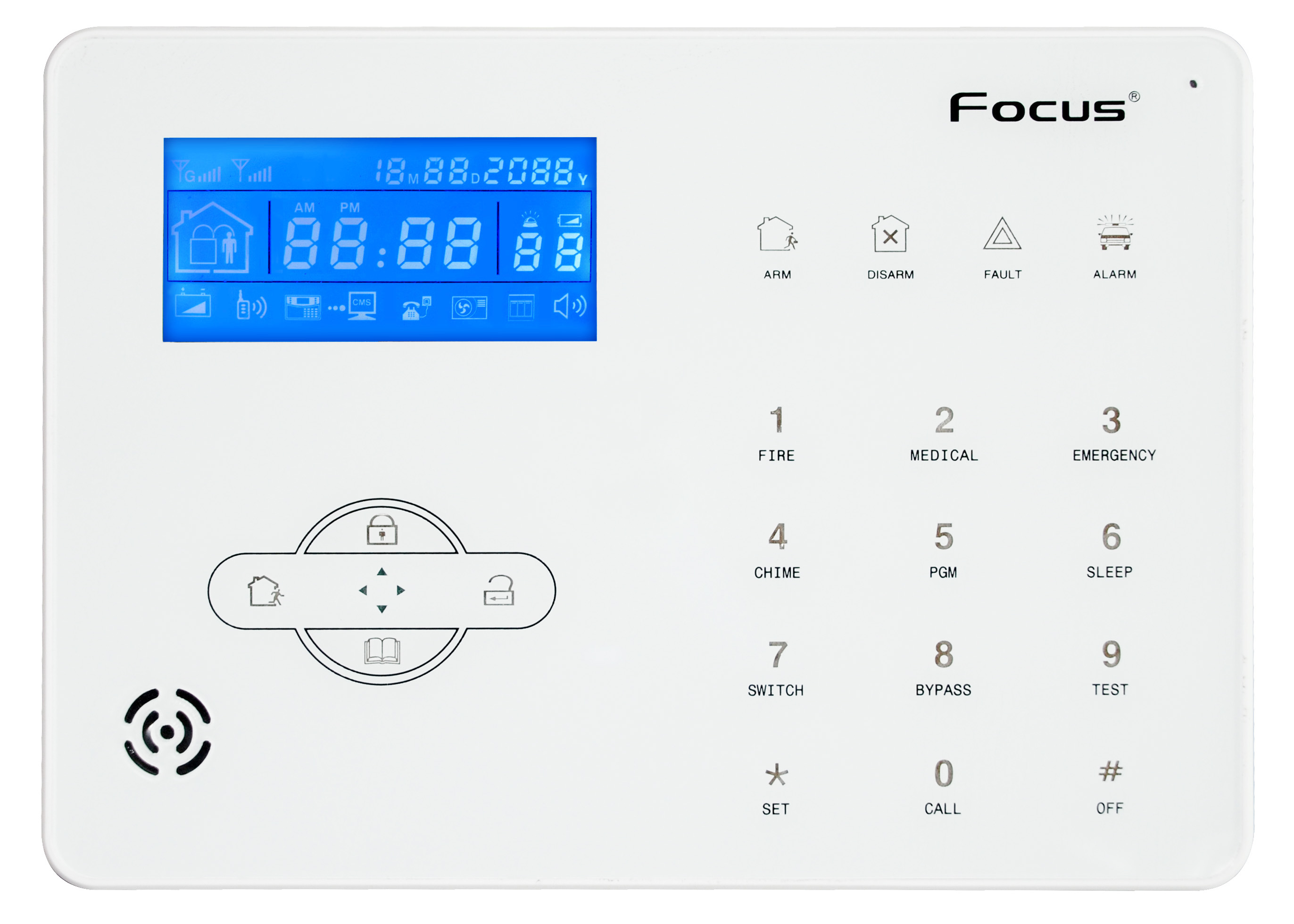 نظام إنذار Focus ST-IIIB باللغ - مراجعة Home Security Zones وسعره