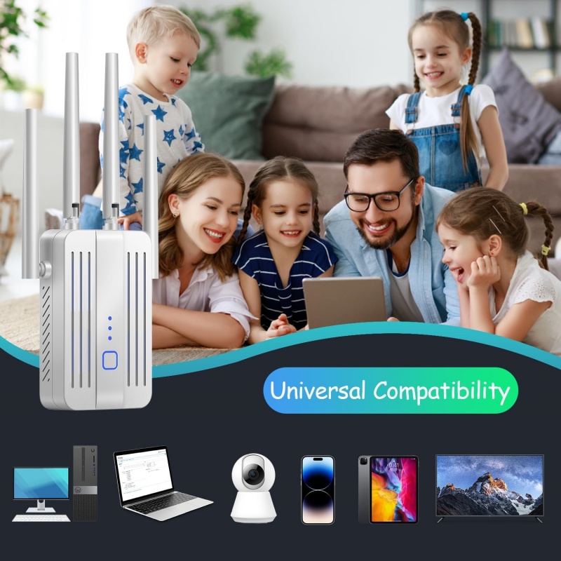 1200Mbps واي فاي مكرر موسع 2.4 - مراجعة Home Security Bundle وسعره