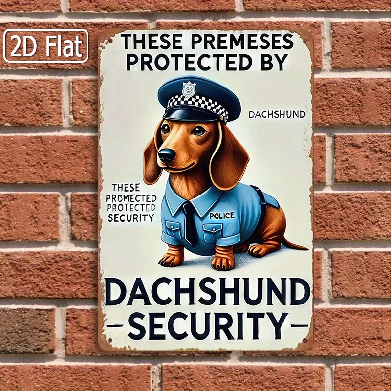 لافتة أمان معدنية مضحكة على شك - مراجعة Home Security Yard Sign وسعره