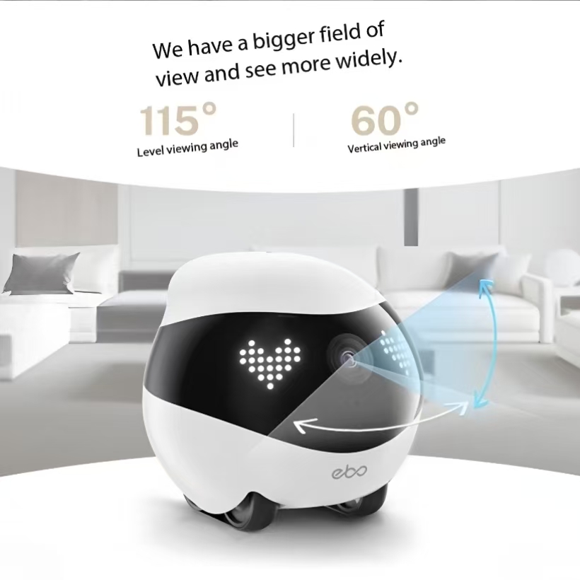 Enabot EBO AIR 2 رفيق روبوت 2K - مراجعة Home Security Robot وسعره