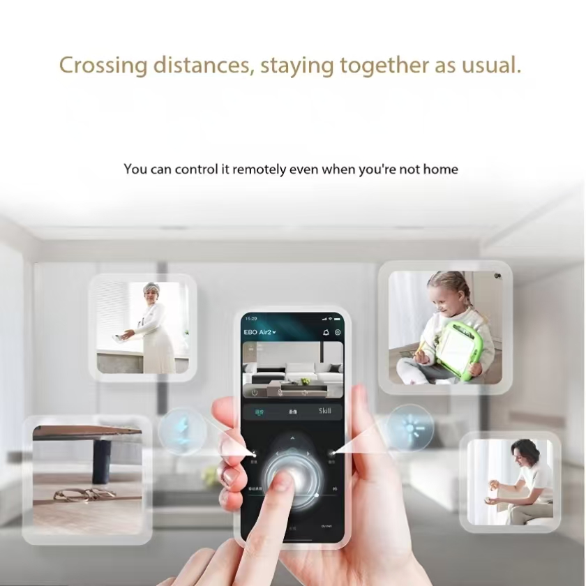 Enabot EBO AIR 2 رفيق روبوت 2K - مراجعة Home Security Robot وسعره
