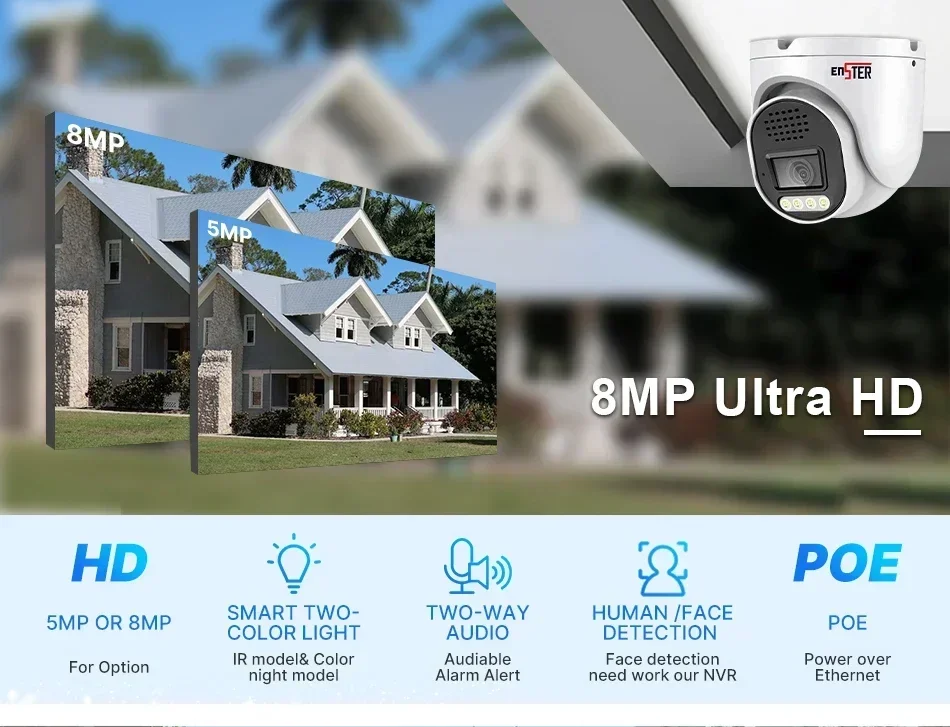 نظام كاميرات مراقبة منزلية IP  - مراجعة Home Security Indoor Cameras وسعره