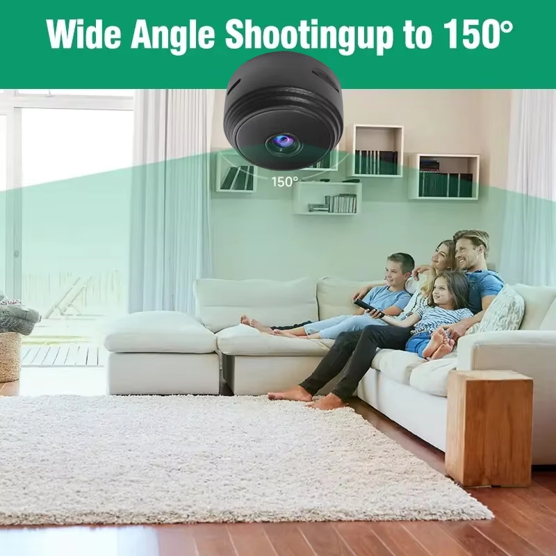 كاميرا أمان لاسلكية A9 ميني وا - مراجعة Home Security Recorder وسعره
