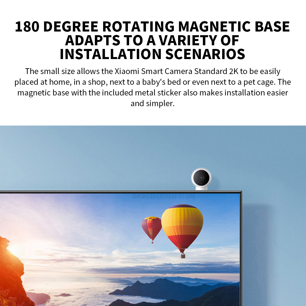 كاميرا شاومي IP بدقة 2K 1296P  - مراجعة Xiaomi Home Security Camera 2K وسعره