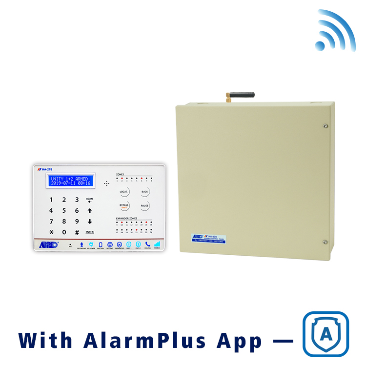 نظام إنذار أمني منزلي HA-278-D - مراجعة Home Security Zones وسعره