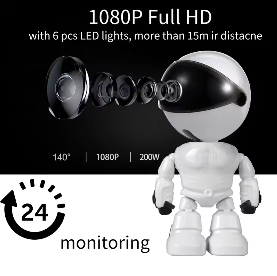 كاميرا روبوت ذكية واي فاي IP 1 - مراجعة Home Security Robot وسعره