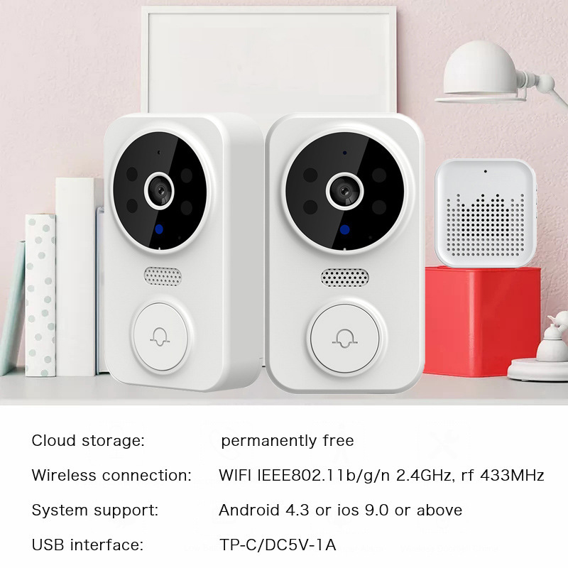 جرس باب ذكي لاسلكي من تويا يعم - مراجعة Home Security Wireless Camera وسعره