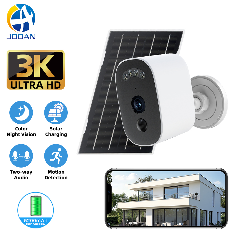 كاميرا Jooan 3K HD تعمل بالطاق - مراجعة Home Security Diy وسعره