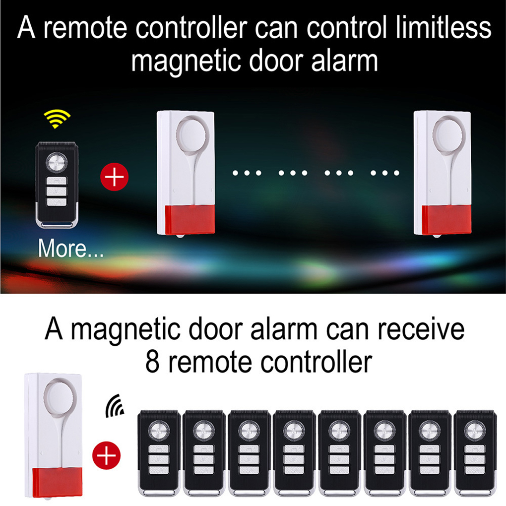 إنذار مضاد للسرقة 110 ديسيبل إ - مراجعة Window Alarm Sensor وسعره