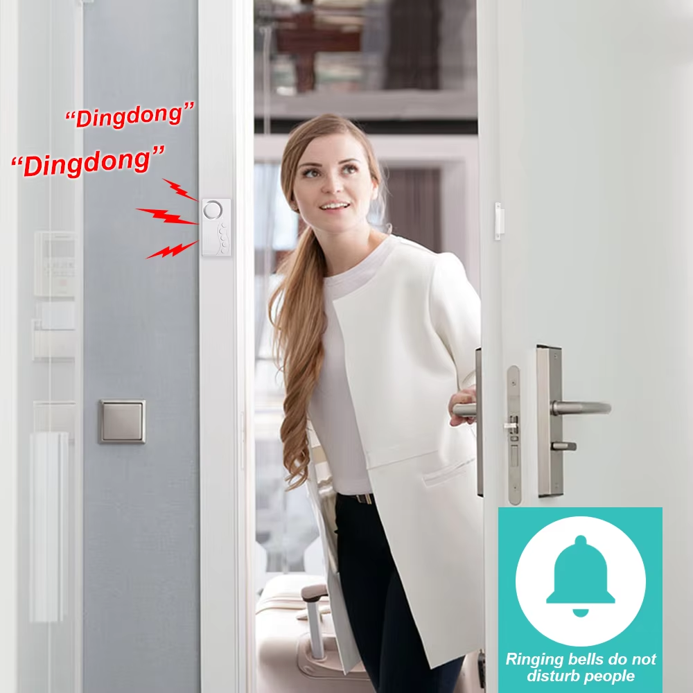 إنذار ثلاجة تأخير قابل للتعديل - مراجعة Window Alarm Sensor وسعره