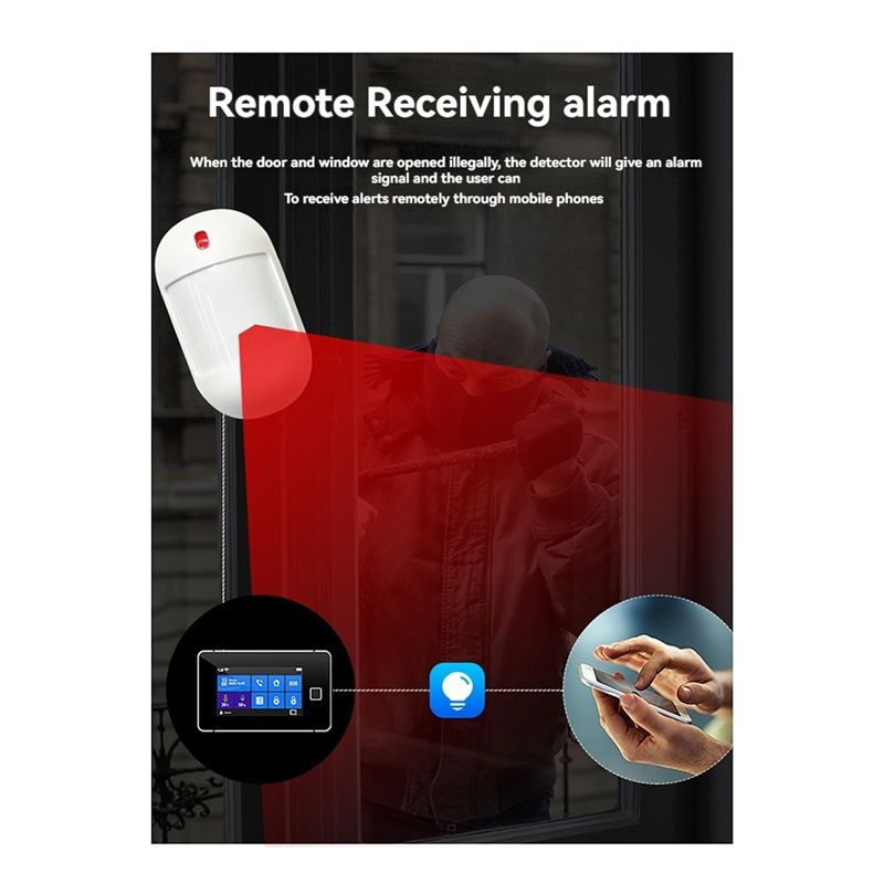 مستشعر وجود الإنسان الذكي A01E - مراجعة Home Security Zones وسعره