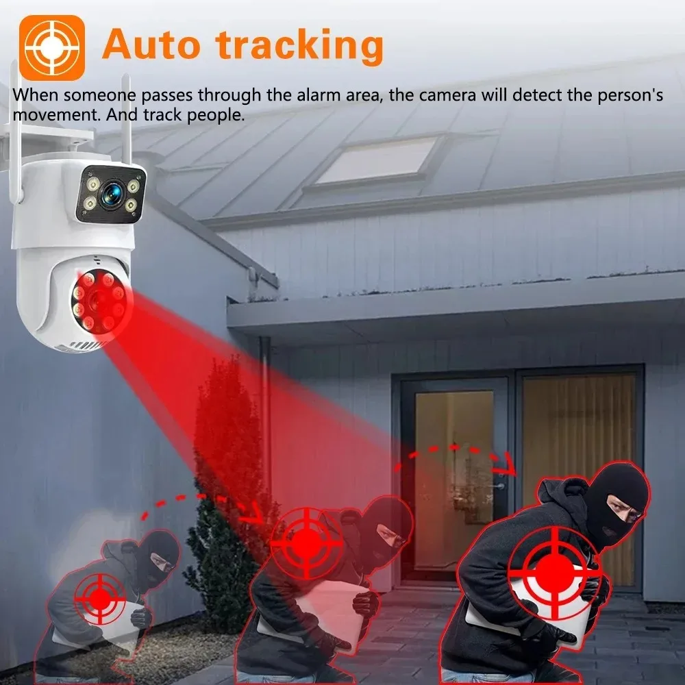 نظام كاميرات أمان منزلي لاسلكي - مراجعة Home Security Wireless Camera وسعره