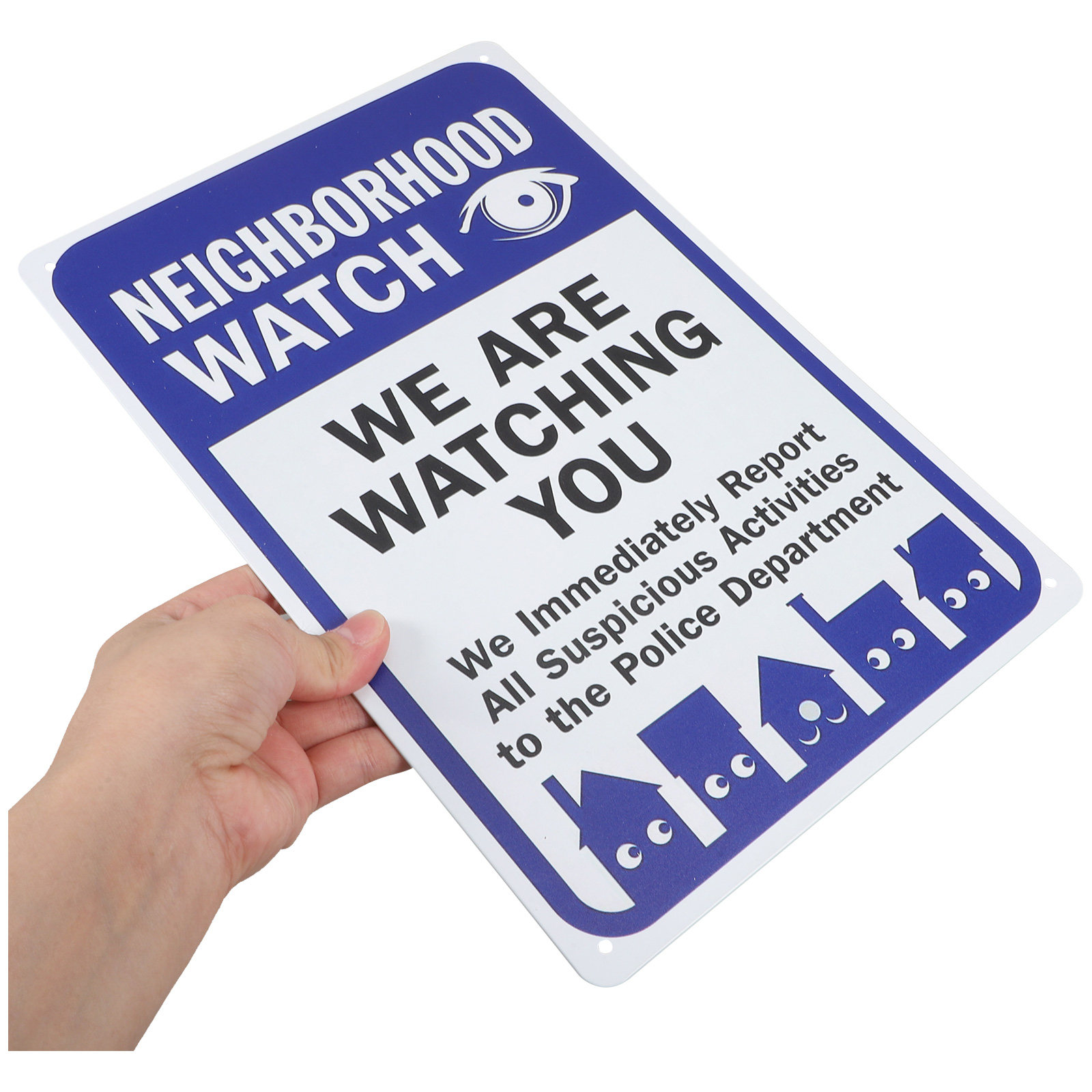 لافتة حائط كلاسيكية تحذيرية بع - مراجعة Home Security Yard Sign وسعره