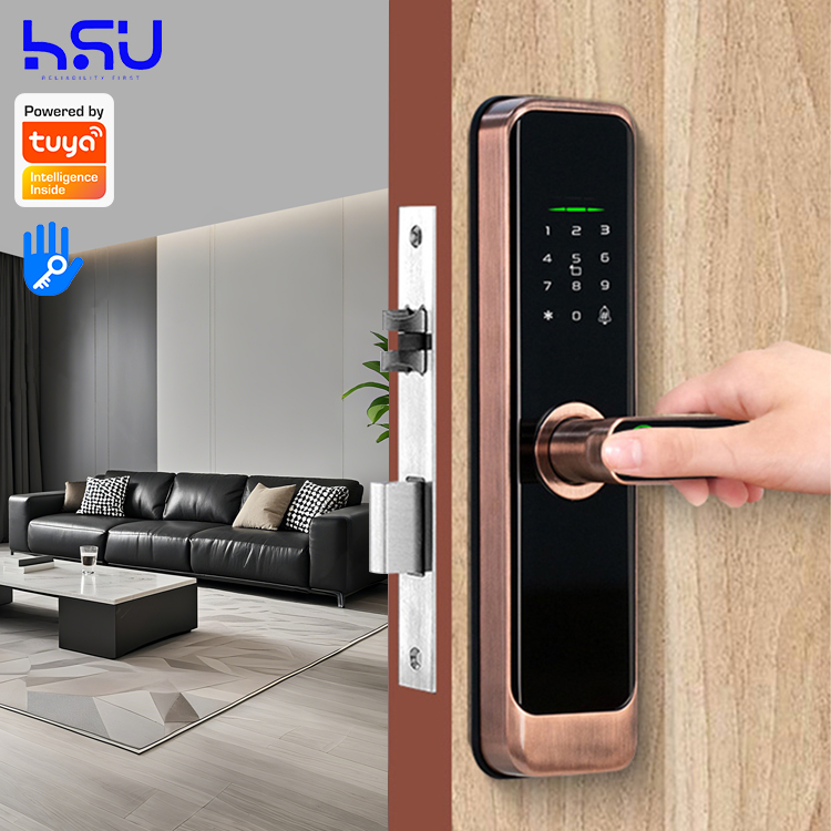 قفل باب ذكي رقمي للمنازل الخشب - مراجعة Home Security For Doors وسعره