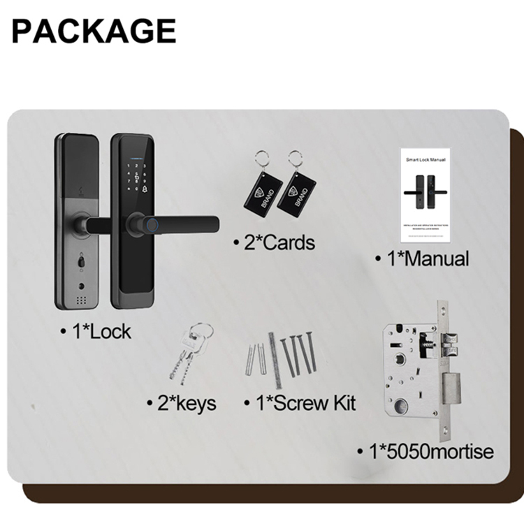 قفل باب ذكي رقمي للمنازل الخشب - مراجعة Home Security For Doors وسعره
