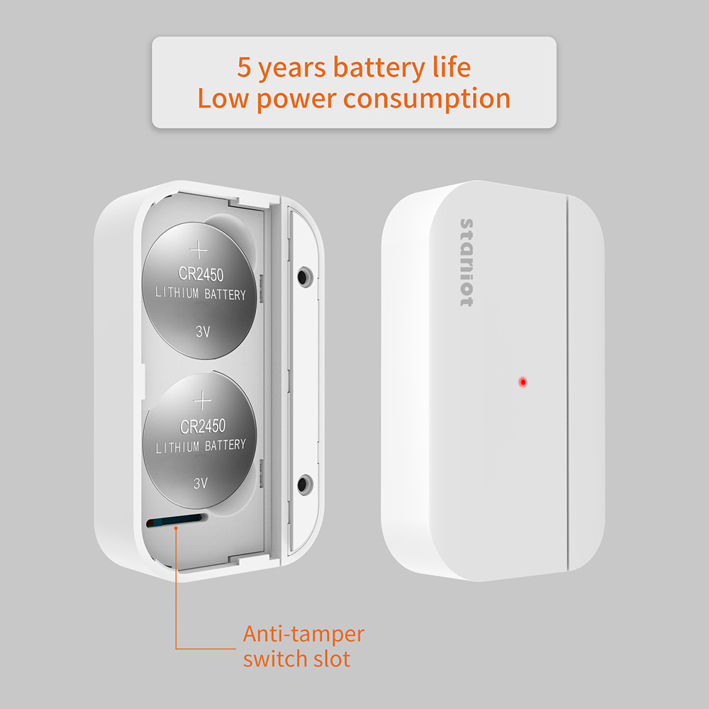 Staniot 5-Year عمر البطارية جه - مراجعة Window Alarm Sensor وسعره