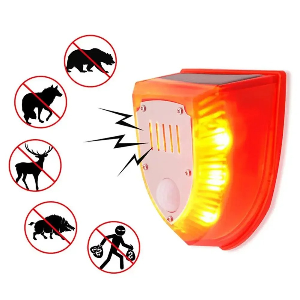 جهاز إنذار خارجي يعمل بالطاقة  - مراجعة Barking Dog Alarm وسعره