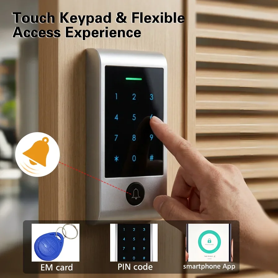 نظام تحكم عن بعد متقدم عبر واي - مراجعة Home Security For Doors وسعره