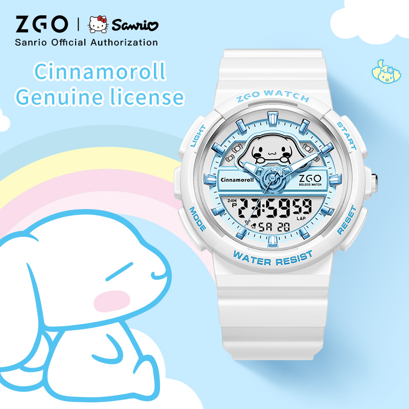 ZGO X Sanrio Cinnamoroll ساعة  - مراجعة Home Security Electronics وسعره