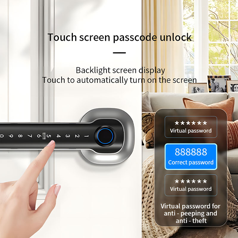 أجهزة أمان منزلية: قفل باب ذكي - مراجعة Home Security Group وسعره