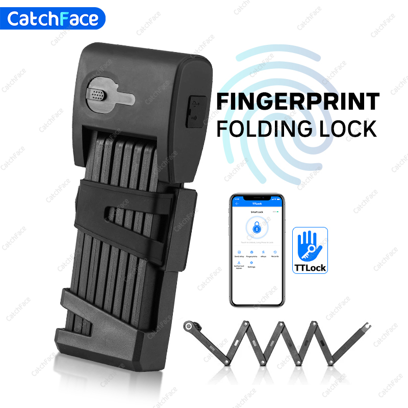 قفل دراجة قابلة للطي مقاوم للم - مراجعة Home Security Electronics وسعره