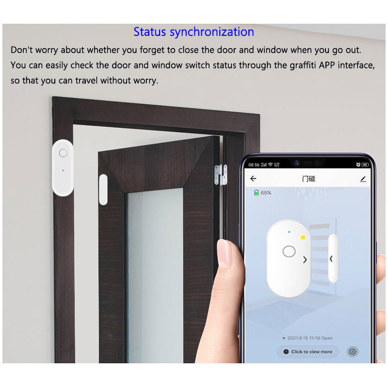 جهاز استقبال إنذار عن بعد ذكي  - مراجعة Window Alarm Sensor وسعره