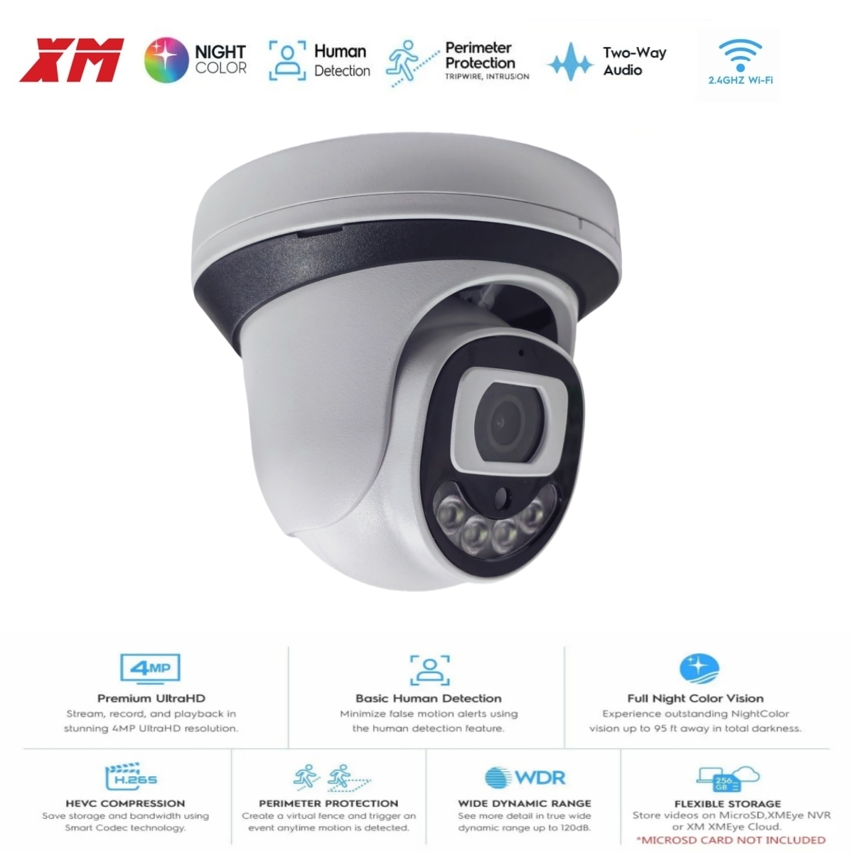 كاميرا أمان واي فاي داخلية بدق - مراجعة Home Security Video Systems وسعره