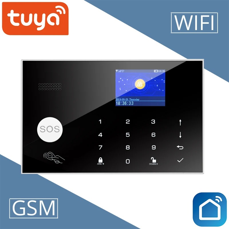 نظام إنذار سلكي لاسلكي W7B لأم - مراجعة Home Security Zones وسعره
