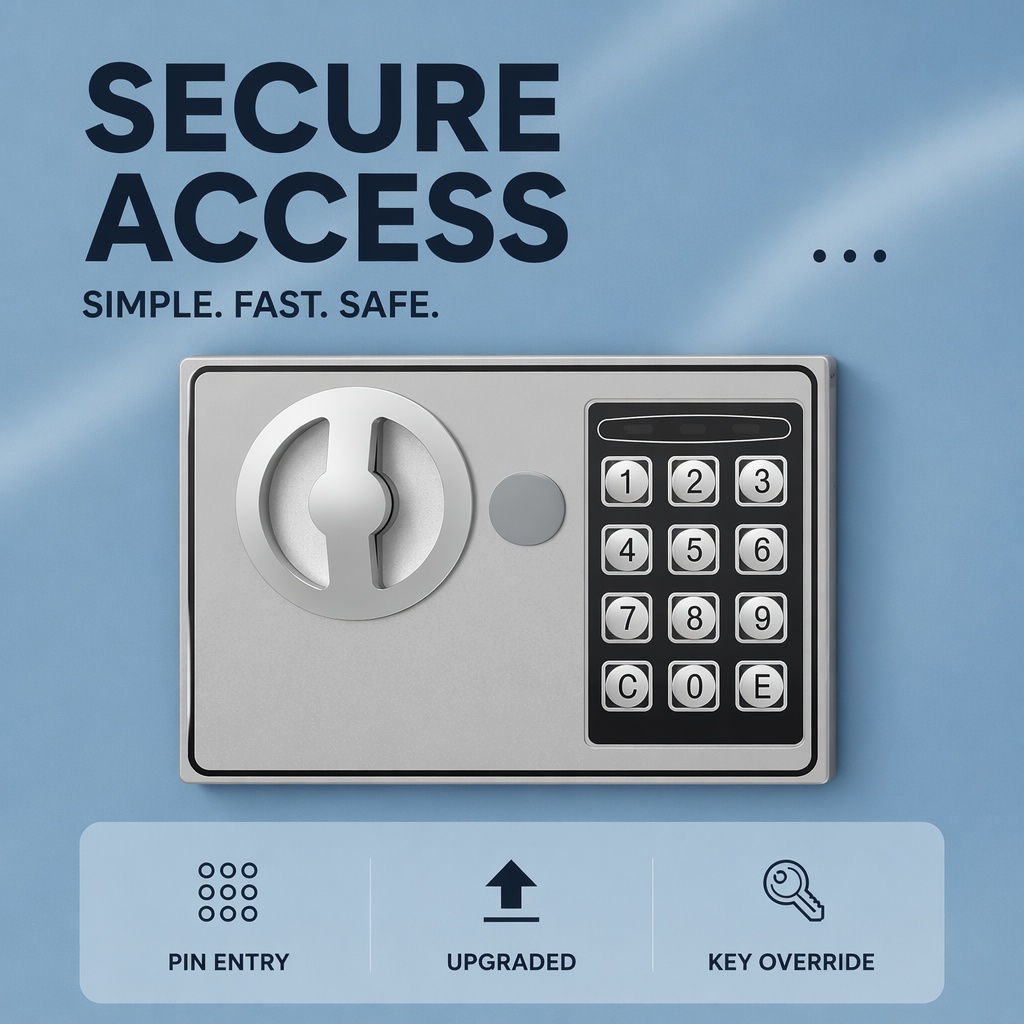 خزنة إلكترونية رقمية من الفولا - مراجعة Home Security Group وسعره